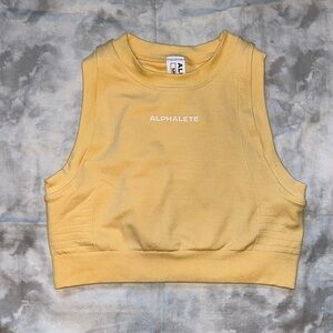Alphalete Yellow Sports Bra